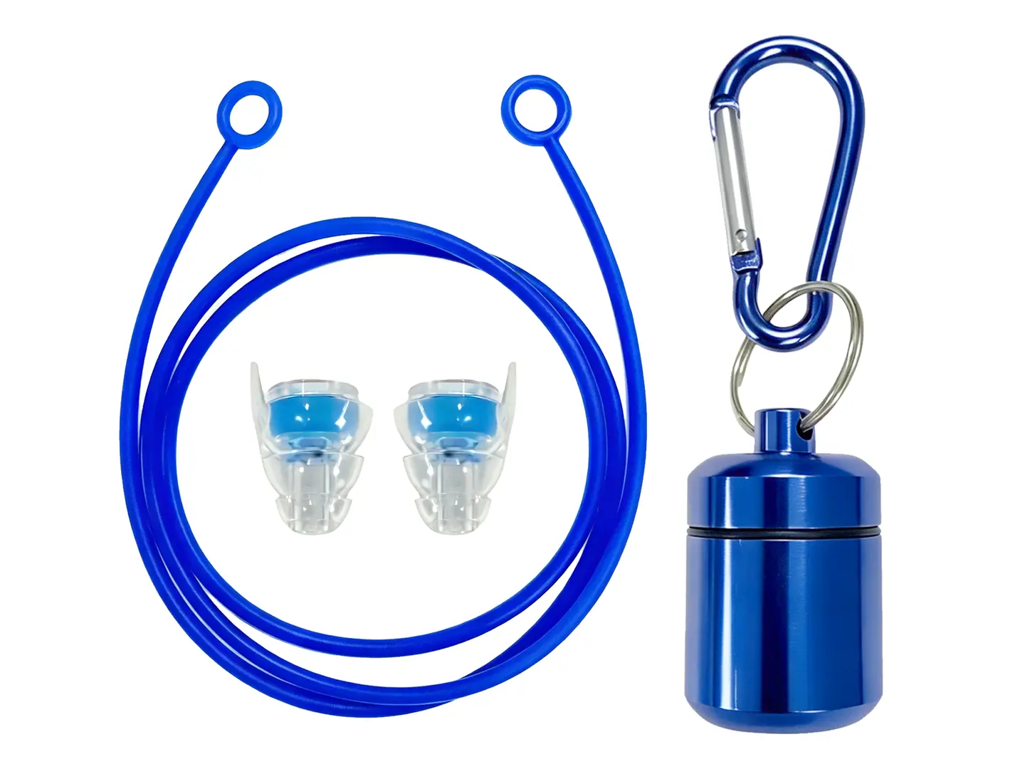 Blue Ear Candy earplug set