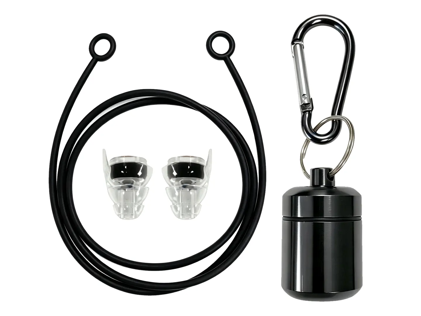 Black Ear Candy earplug set